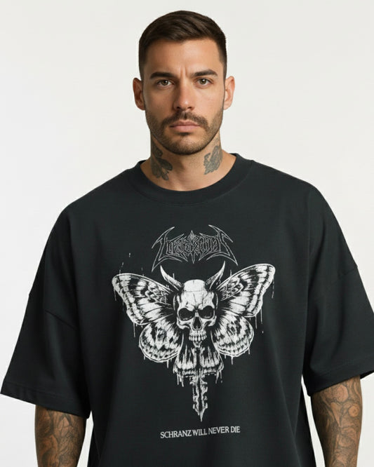 "Schranz Will Never Die“ - Organic Oversized Shirt