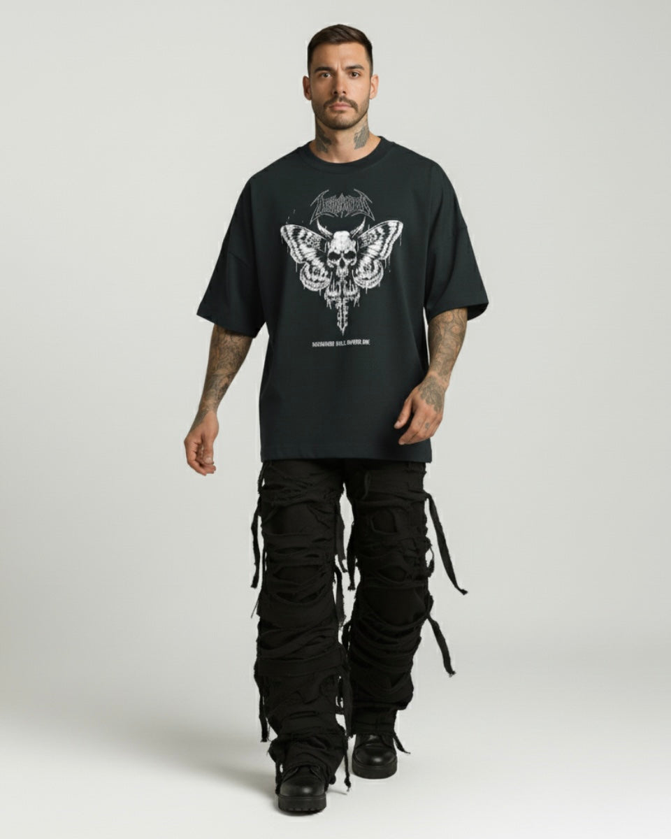 "Schranz Will Never Die“ - Organic Oversized Shirt
