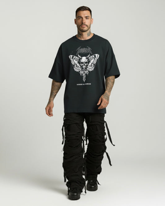 "Schranz Will Never Die“ - Organic Oversized Shirt